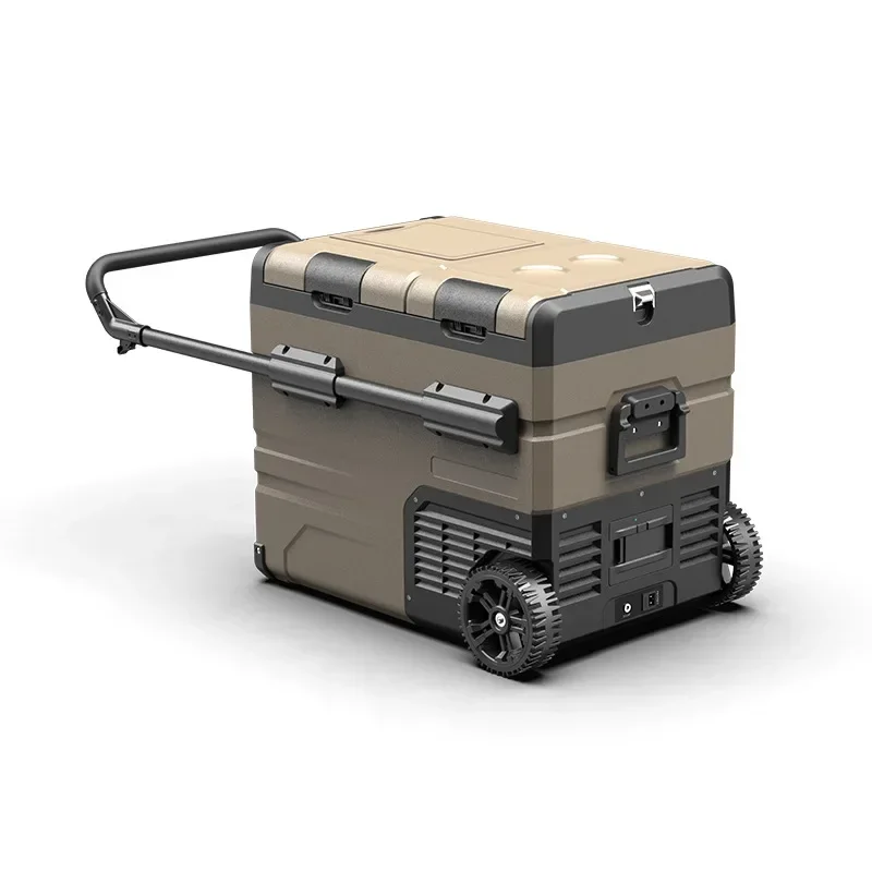 الأجهزة المنزلية باب مزدوج سيارة ثلاجة ضاغط التبريد 12V24V سيارة المنزل ثنائي الاستخدام الفريزر المبردة التجمد السريع