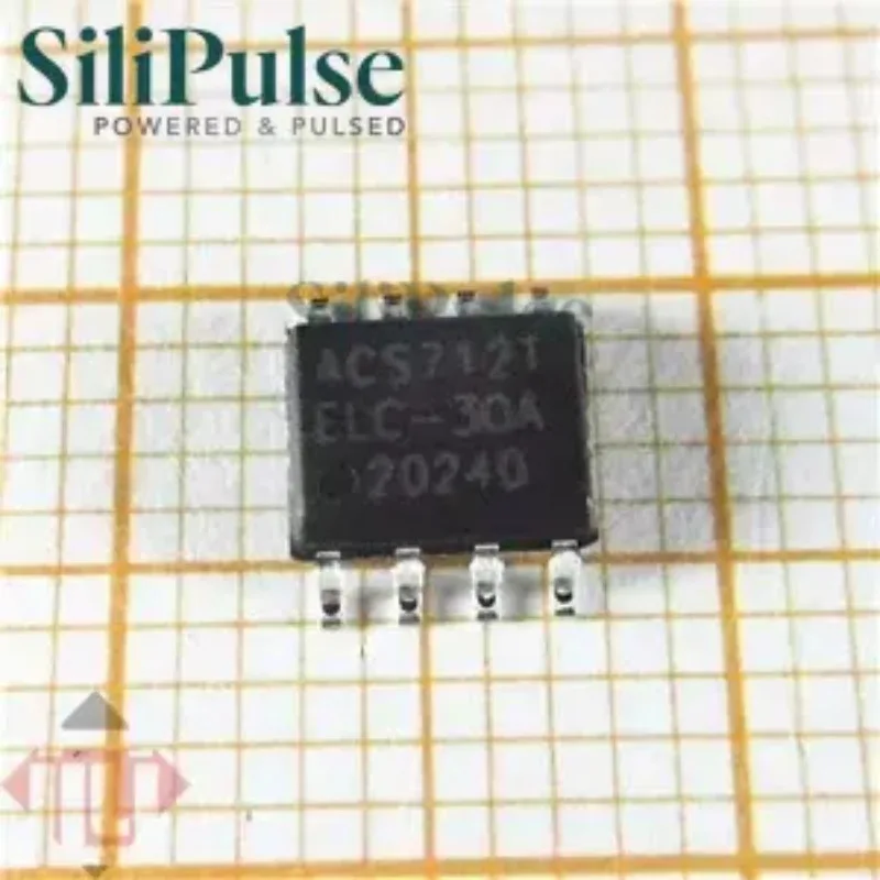 (5-20pcs) ACS712ELCTR-30A SOIC-8 100% Original In Stock -30A-1- - - - -8-SOIC 0.154