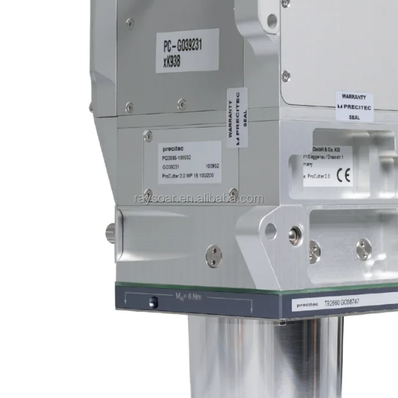 Raysoar 6kw 8kw 15kw Precitec Procutter 1.0 pq0595-1052009 Fiber Cutting Head for Precitec