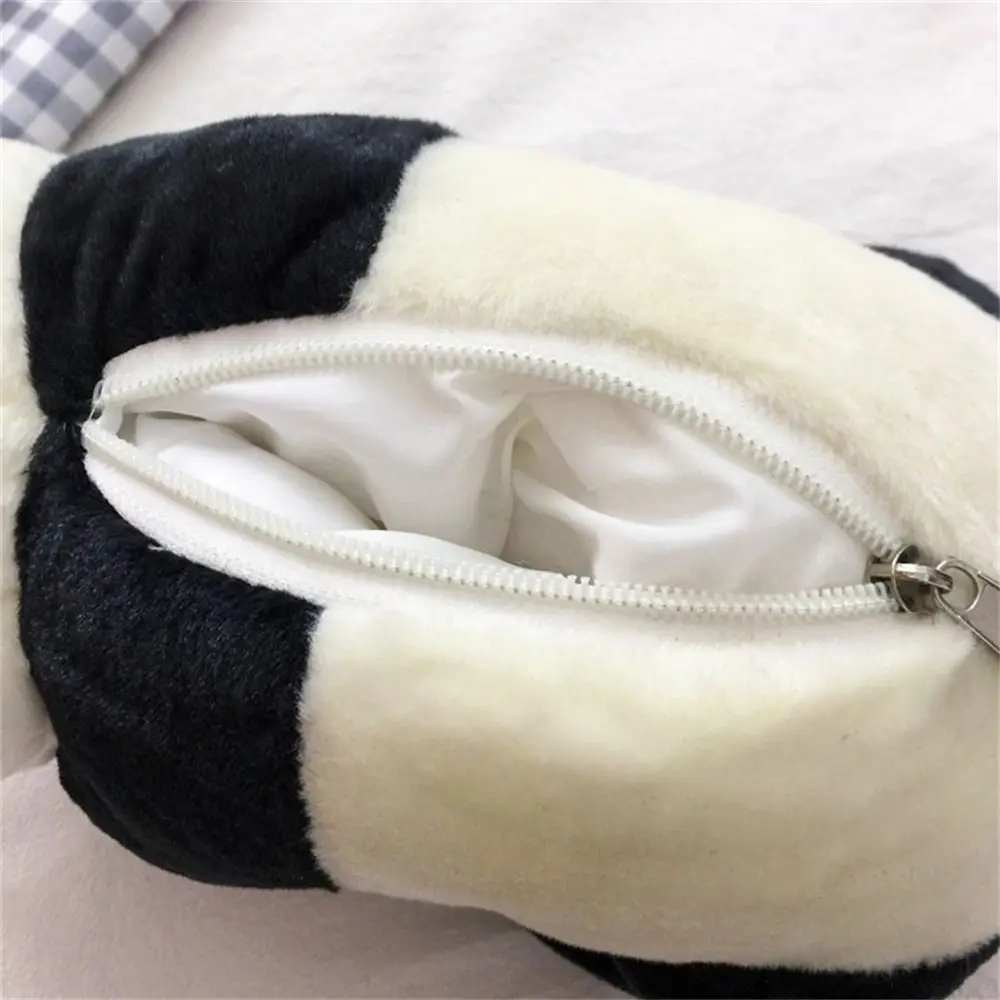 Bolso de hombro de felpa con animales de peluche, juguete de peluche, bolso cruzado esponjoso y cálido, mochilas escolares, bolso de Panda de peluche para guardería, regalos para niños