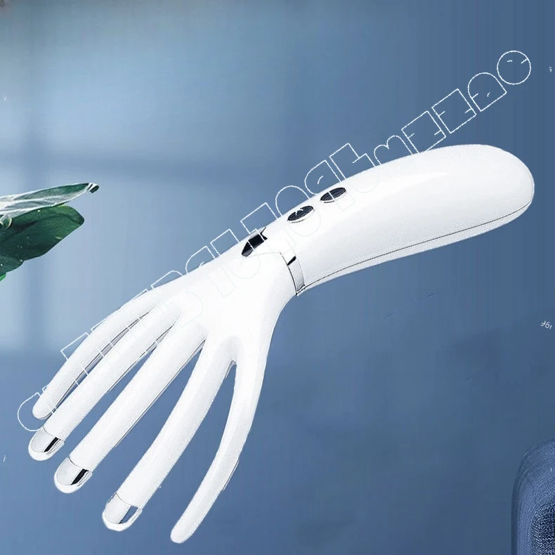 Rechargeable New Mini Massager, Multi-functional Heating Massager, Head Electric Portable Massage Comb for Men and Women