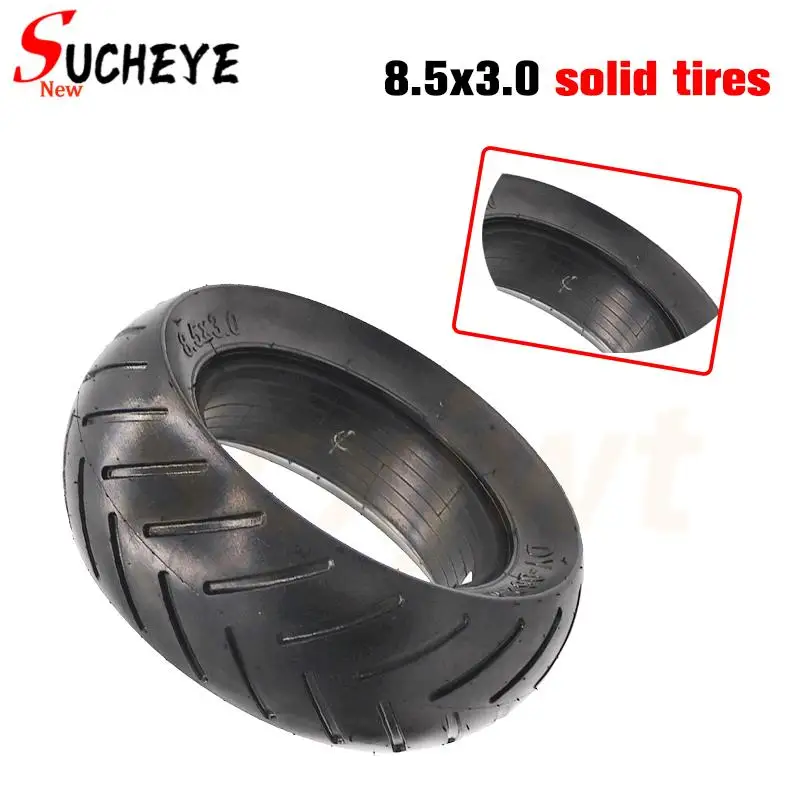 

Цельнолитая шина 8.5X3.0 для электросамокатов Kugoo X1, Zero 8, Zero 9, VSETT 8, VSETT 9. Запасные части и аксессуары для электросамокатов.