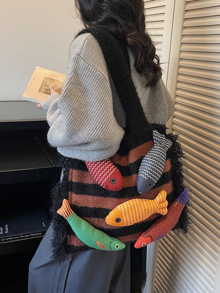 

Casual Leisurely Women's Traveling Commuting Basket Weave Tote Bag Large Capaci 2025 New Sle Ethnic Flavored Bag