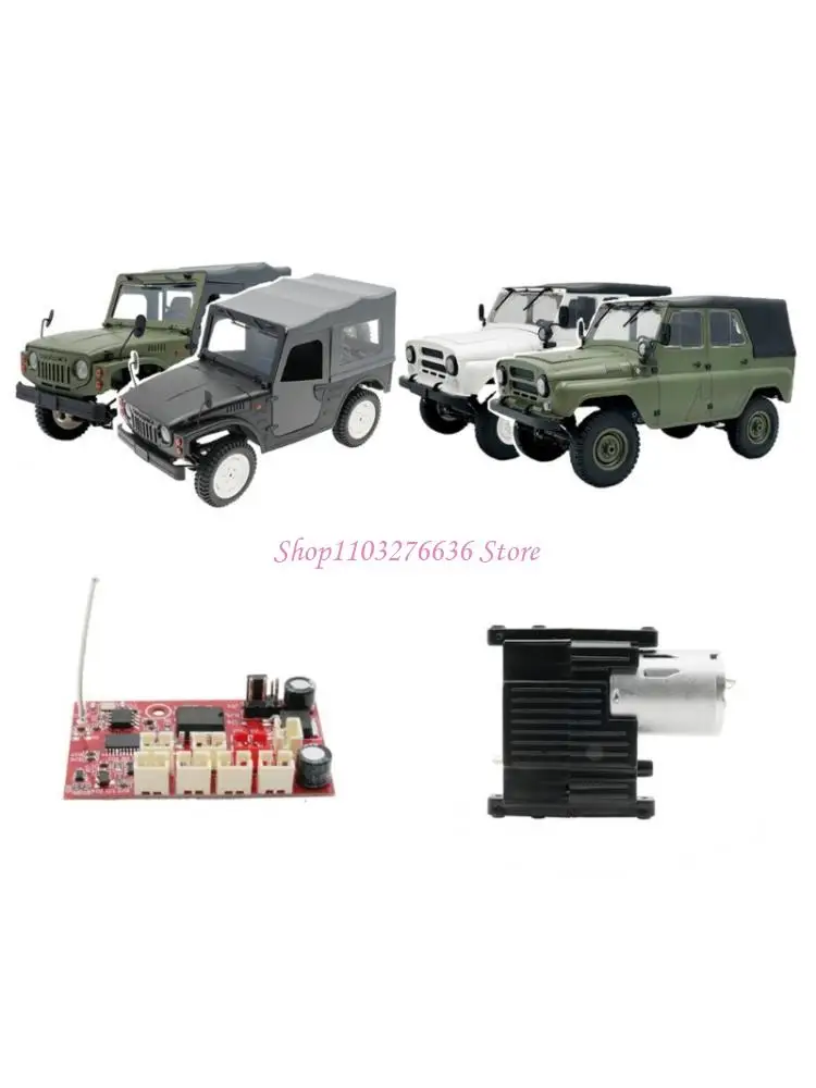 R6FD 370 High Torque Gearboxes / Circuit Board for Remote Control Vehicle Prevents Overheating and Stalling