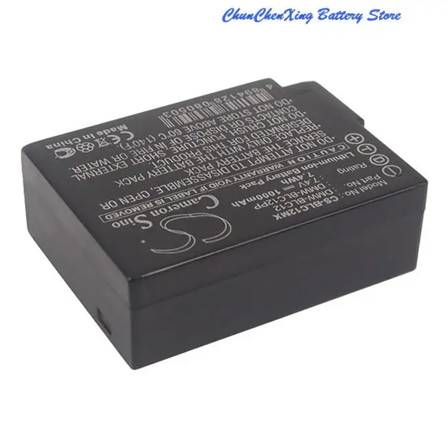 بطارية 1000 مللي أمبير في الساعة لـ Leica V-Lux 4، Leica Q، لـ Sigma DP1Q، DP2Q، DP3Q، لباناسونيك DMC-G5K DMC-GH2S