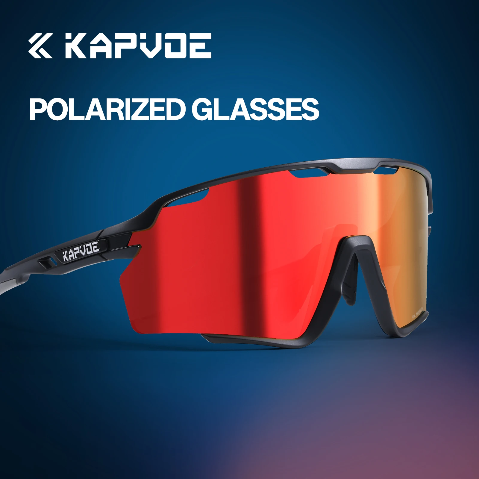 

KAPVOE поляризационные велосипедные солнцезащитные очки для мужчин, MTB велосипедные очки UV400, роскошные модные женские очки для вождения, рыбалки, путешествий, гольфа