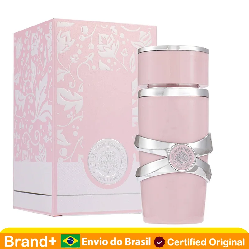 Perfume Original Yara Vanilla Gourmand Floral Frutado Eau De Parfum Fragrância de Longa Duração 100ml Perfume de Marca Luxuosa Alta Qualidade