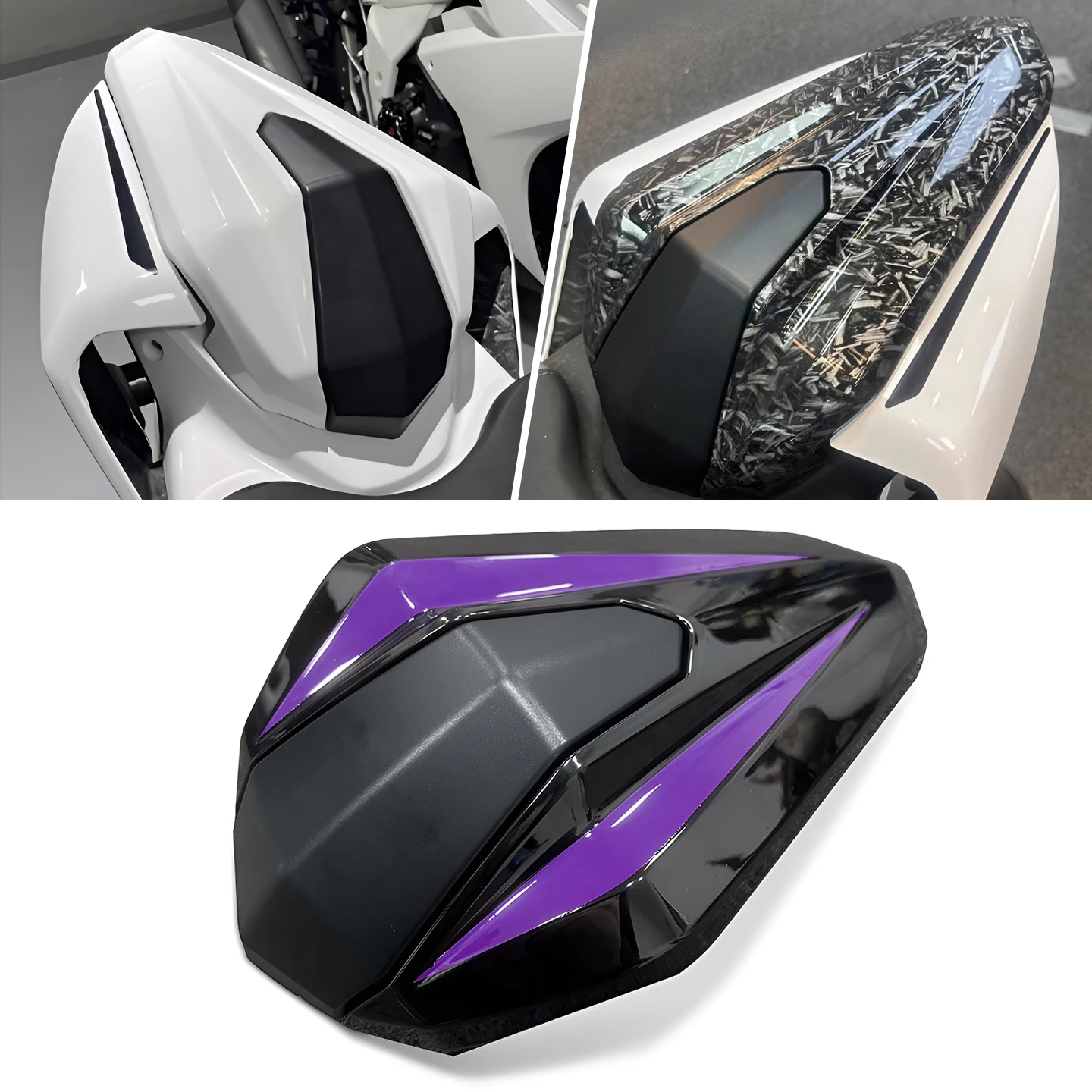 

Motorcycle Pillion Passenger Rear Seat Fairing Tail Section Cover Hump Fairing For 450SR 450 SR 450SRS 2022 2023 2024