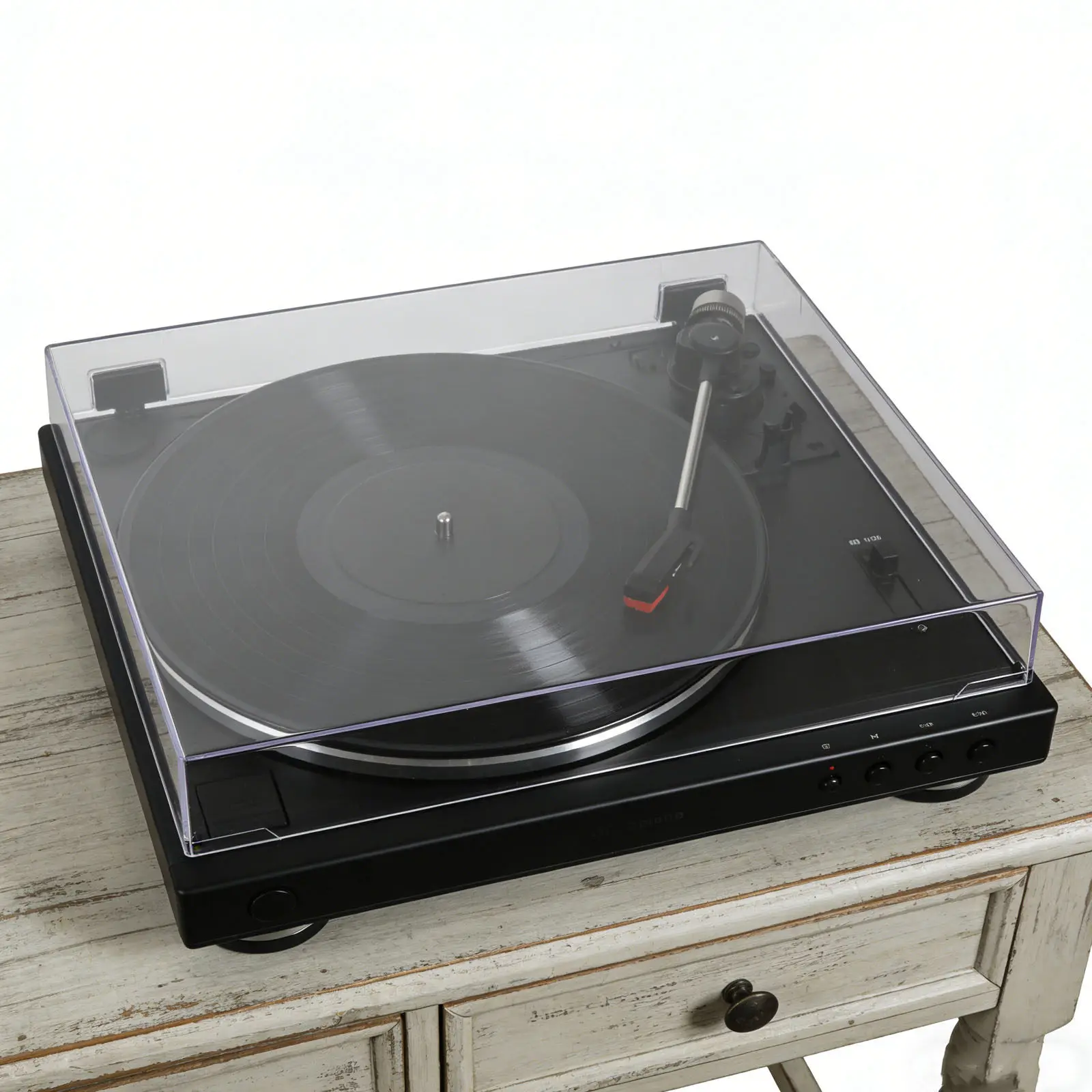 

Clear Acrylic Turntable Dust Cover Replacement 16.2x13.2x2.4in Vinyl Record Player Protective Lid Dustproof Cover for Home Audio