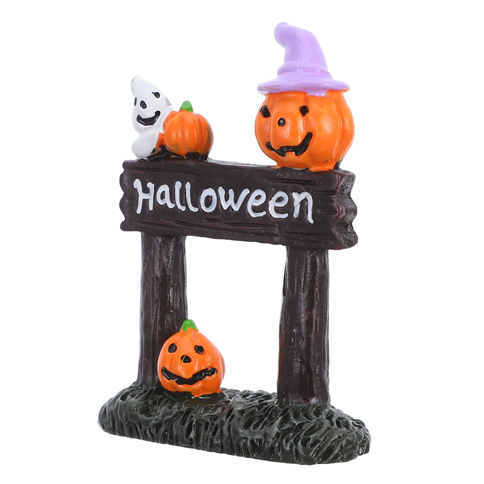 Halloween Resin Miniatures Miniature Decorations Office Home Party Supplies Micro Craft Figures Village Accessories
