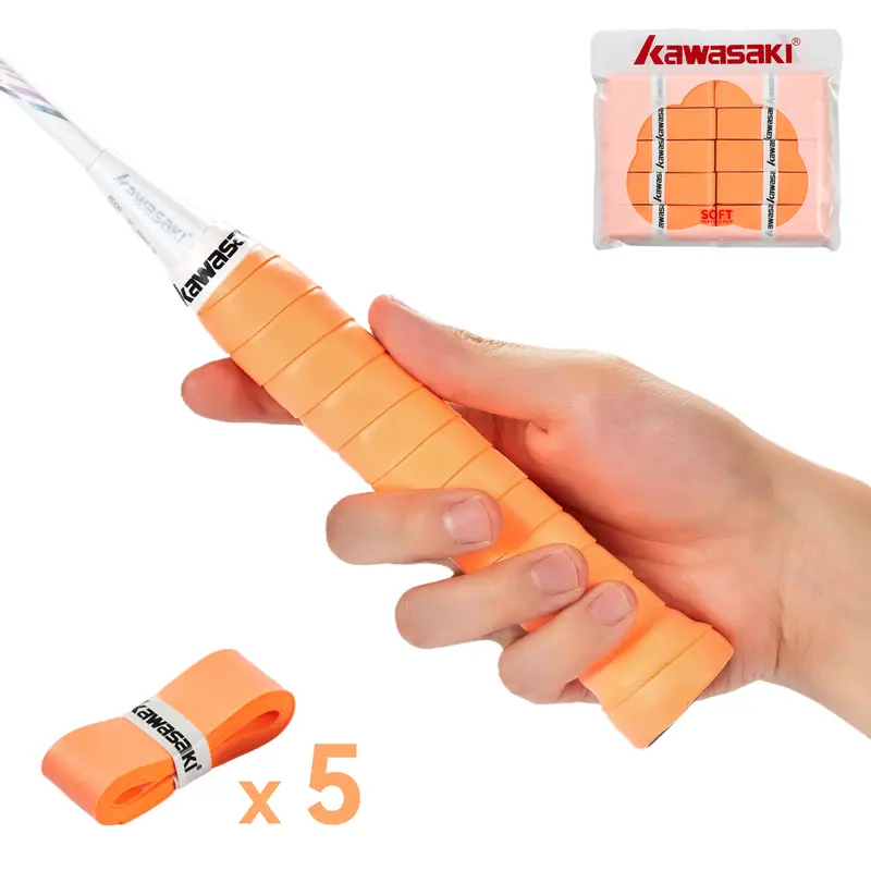 5/10/60 Pieces Overgrips Padel Original Kawasaki Sticky Anti-slip Overgrip Tennis Shock Absorption Paddle Grip Accessories - Image 14