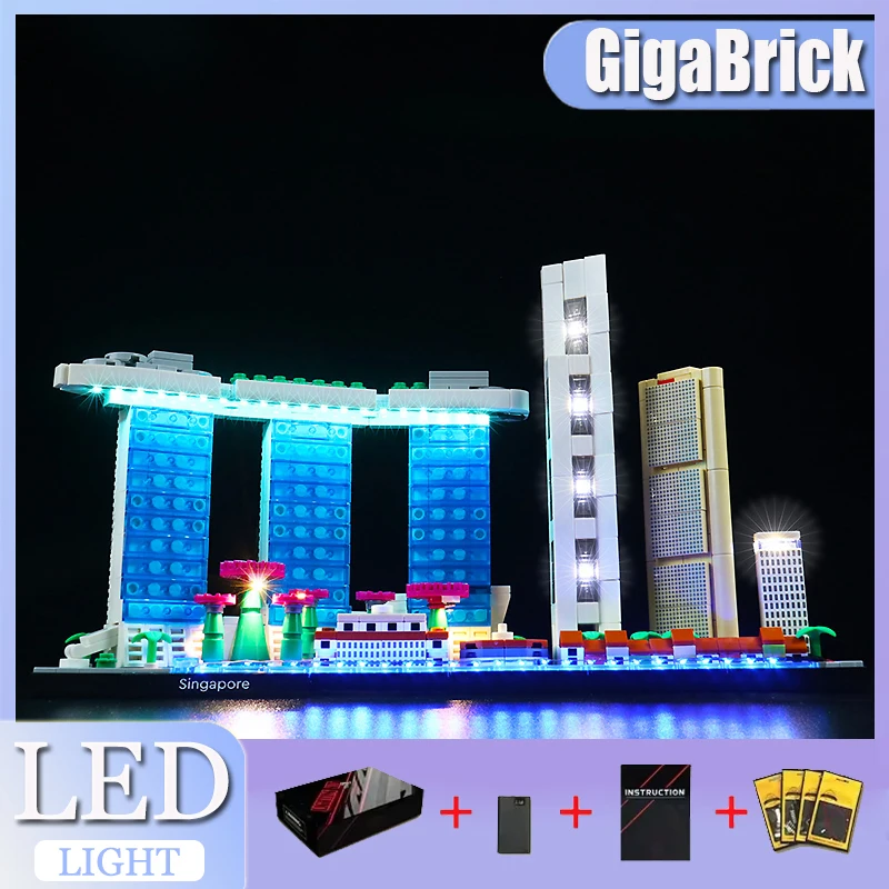 

DIY LED Light Kit For LEGO 21057 (Only LED Light,Without Blocks Model)
