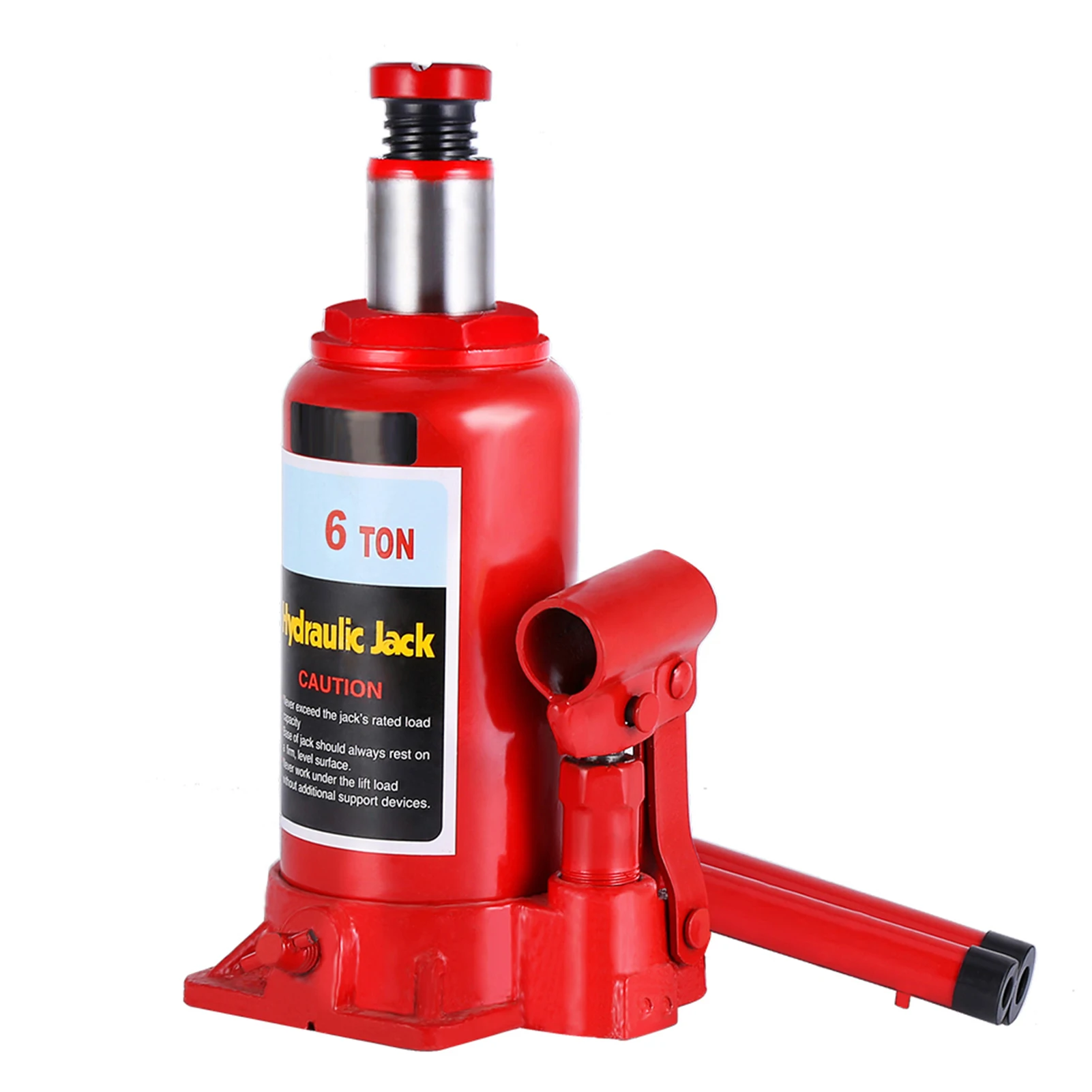 Automotive Lifter Car  Hydraulic Jack 6T Heavy Duty Hydraulic Bottle Jack Lifting Car Van  Vehicle Automotive