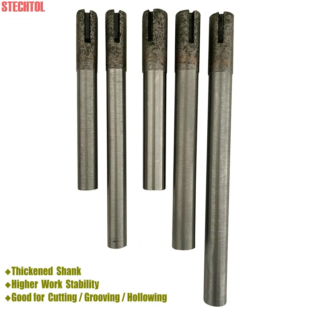 

16/20 мм острый тип с плоским дном спеченный алмазный фрезерный станок для гранита фреза с ЧПУ режущий инструмент для камня для обработки канавок гравировки