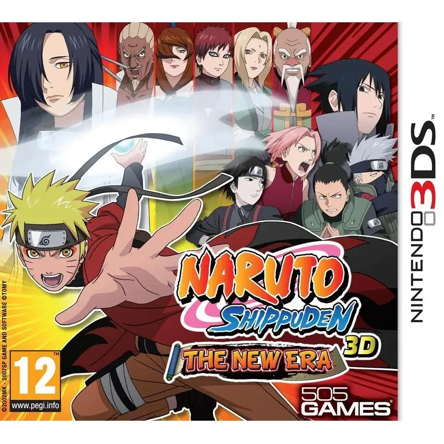 Naruto Shippuden 3D The New Era (Importacion UK)  - Nintendo 3DS - Nuevo precintado