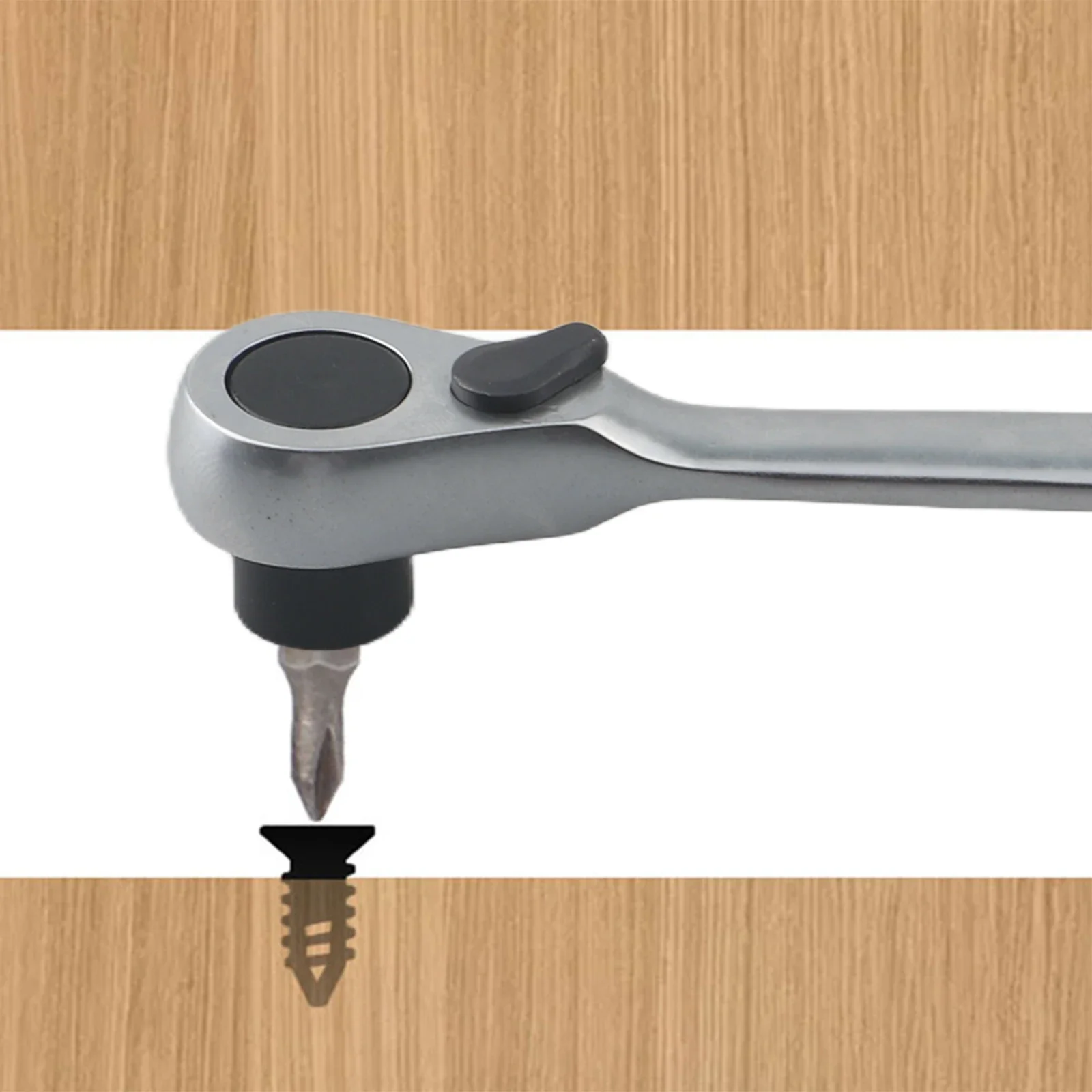 

72 Tooth Drive Repair Tool Anti Rust Narrow Maintenance Space Non Slip Handle Professional Quality Reliable Sleeve Hanging