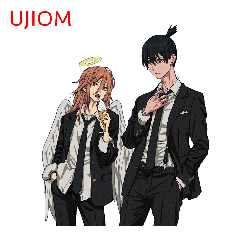 UJIOM Aki Angel Cool Anime Character Attractive Wall Stickers Vestibule Decal Fascinating Kitchen Cupboard Decoration DIY