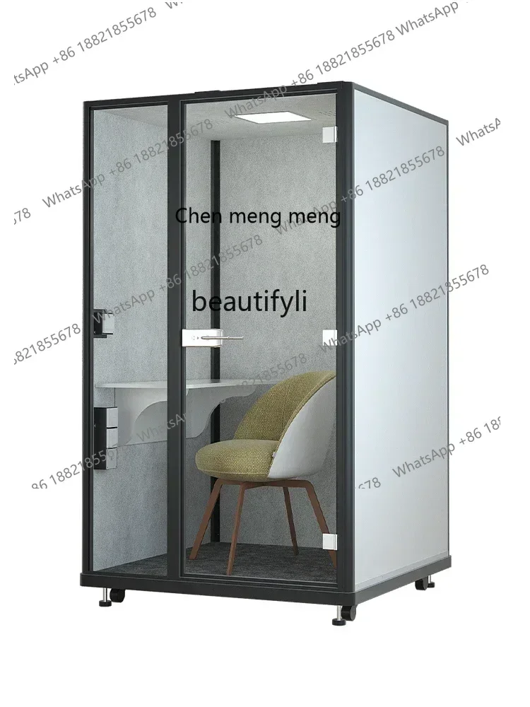 

B178 Learning Warehouse Single Person Soundproof Room Household Small Mute Telephone Booth Recording Studio Piano Room