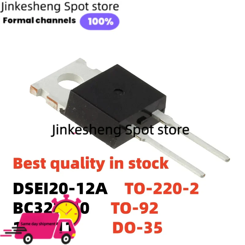 10-50PCS 100% Brand New DSEI20-12A TO-220-2 BC327-40 TO-92 1N5711 DO-35 Transistor New in stock