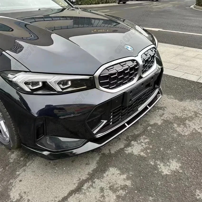 BMW 3 시리즈 G20 G21 325i 330i M340i Lci M-Sport 2022-2024 앞 범퍼 스플리터 립 스포일러 디퓨저 가드 바디 키트 커버