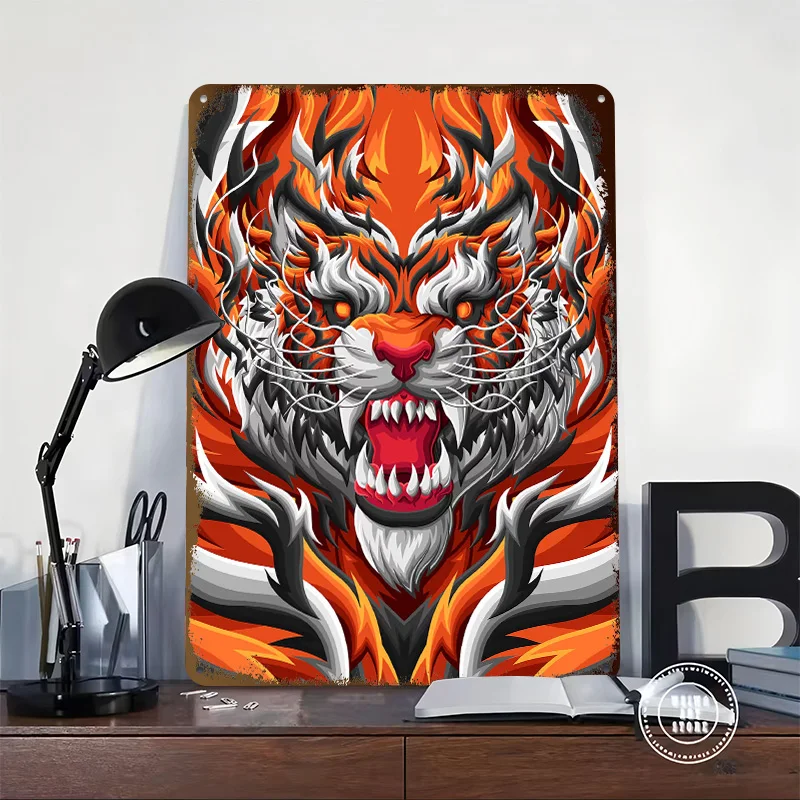 Earn Your Stripes Personalized 3D Textured Metal Poster Wall Art Tinplate Sign for Decoration Living Room Decorations Man Cave
