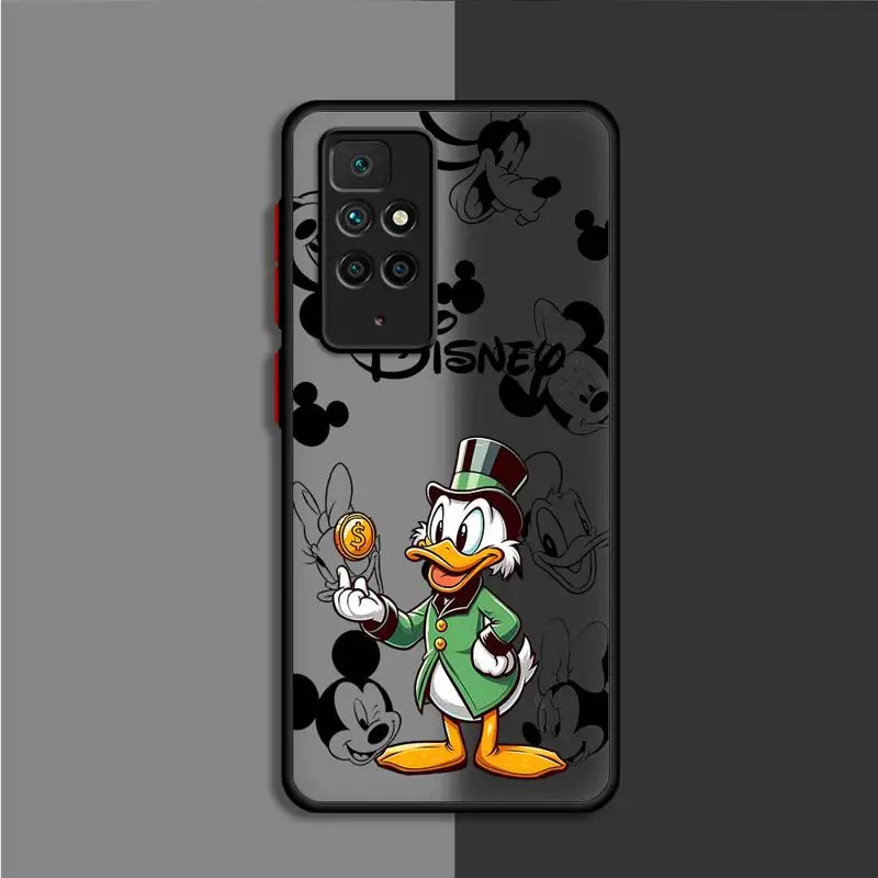 Case For Xiaomi Redmi Note 11 13 Pro Plus 10 12 9S 12S 12C 9 K40 10C A1 Plus 8T Phone Cover Disney Mickey Minnie Donald Duck