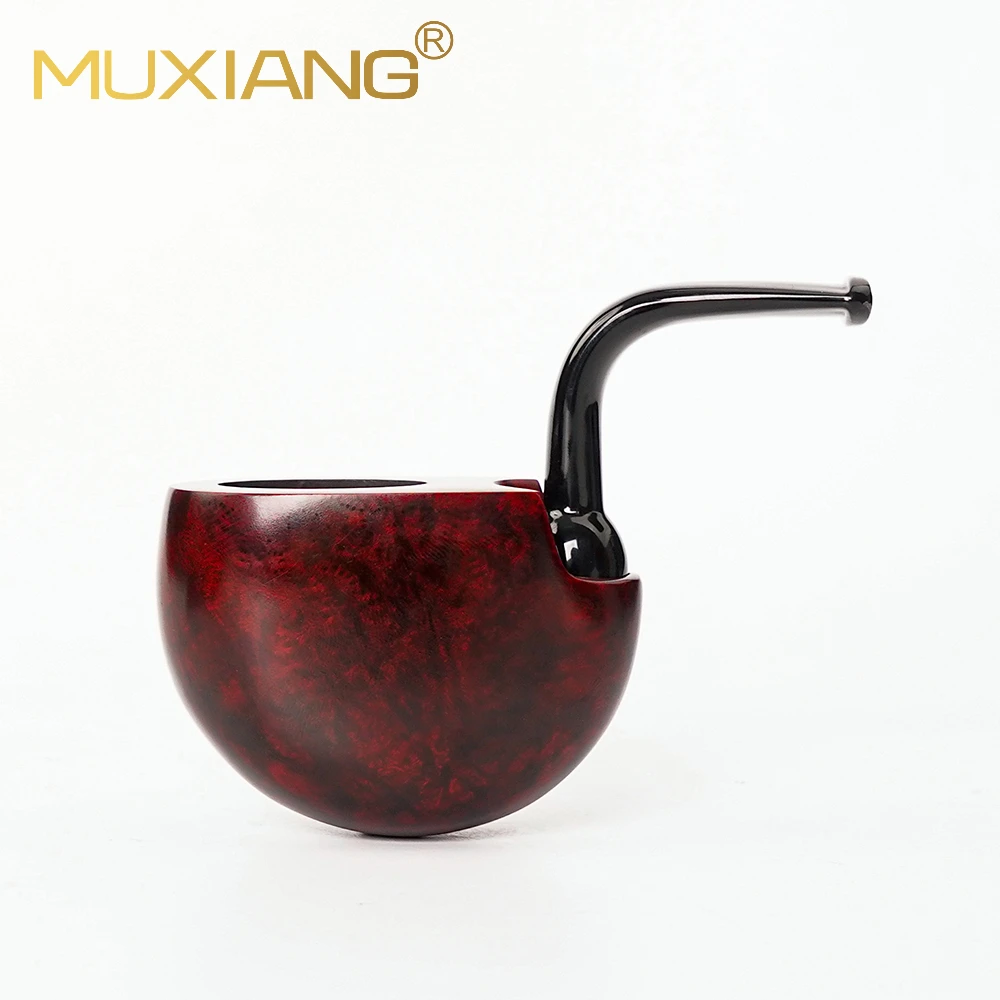 MUXIANG Handmade Briar Wood Pocket Tobacco Pipe Portable With Full Cleaning Tools Ideal For Daily Smoking And Collecting