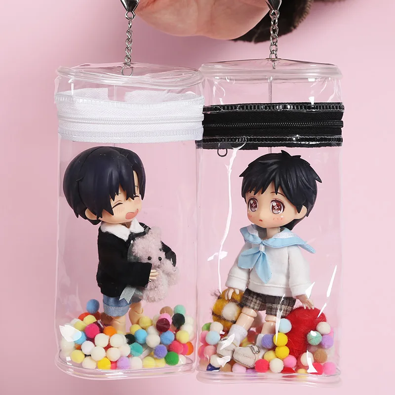 HOUZIWA OB11 Doll Accessories Plastic Outing Bag For Doll