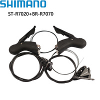 Shimano 105 ST-R7020 BR-R7070 Dual Control Lever R7070 Brake R7025 Small Hydraulic Disc Brake Road Bicycle Shifter Derailleur