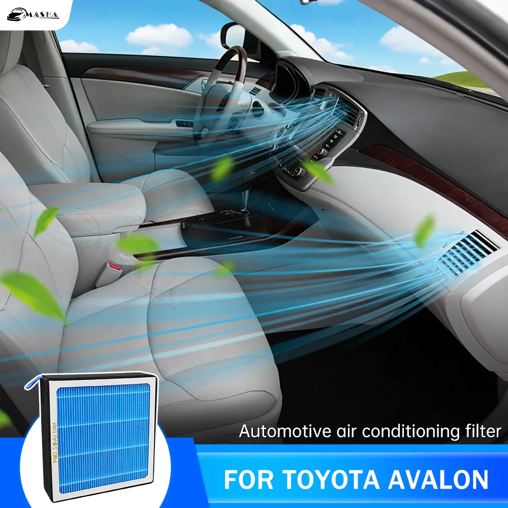 

For Toyota Avalon 2005-2018 HEPA Activated Carbon Air Filter Air Conditioner Filter Element Replacement Kit Car Accessories