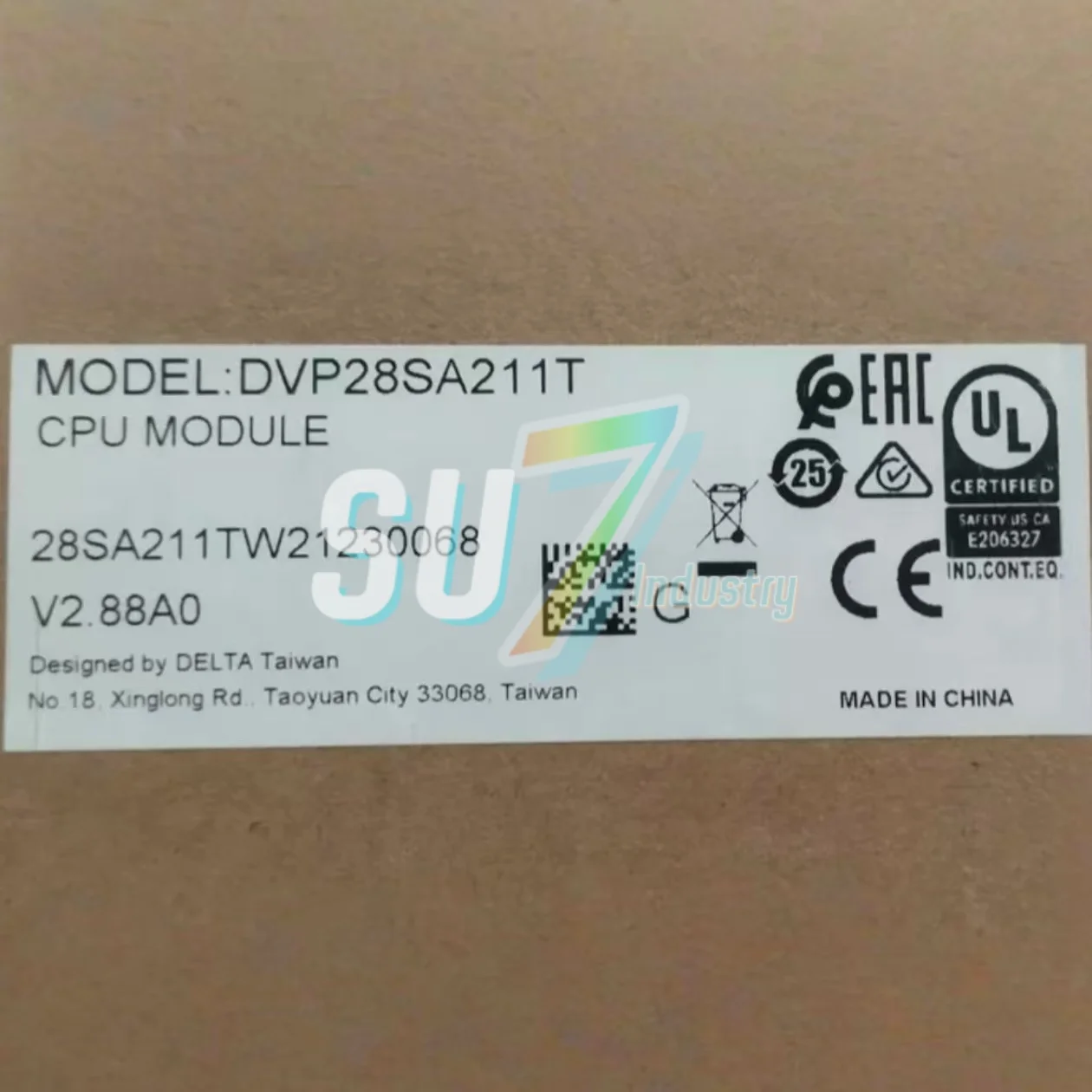 

DVP28SA211R DVP28SA211T PLC Module New In Box