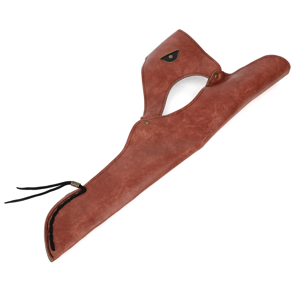 الرماية جعبة واقي للذراع بولي PU لقوس منحني القوس الطويل القوس التقليدي اليسار/اليد اليمنى السهم حقيبة واقي الذراع اطلاق النار الصيد الهدف