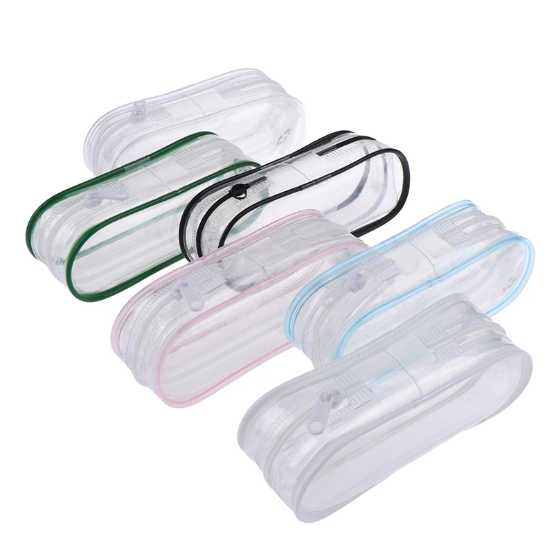 Mini Anime Doll Display Bag Transparent Coin Purse Key Chain Pendant Organizer Key Lipstick Earphone Storage Bag Pouch Wallet