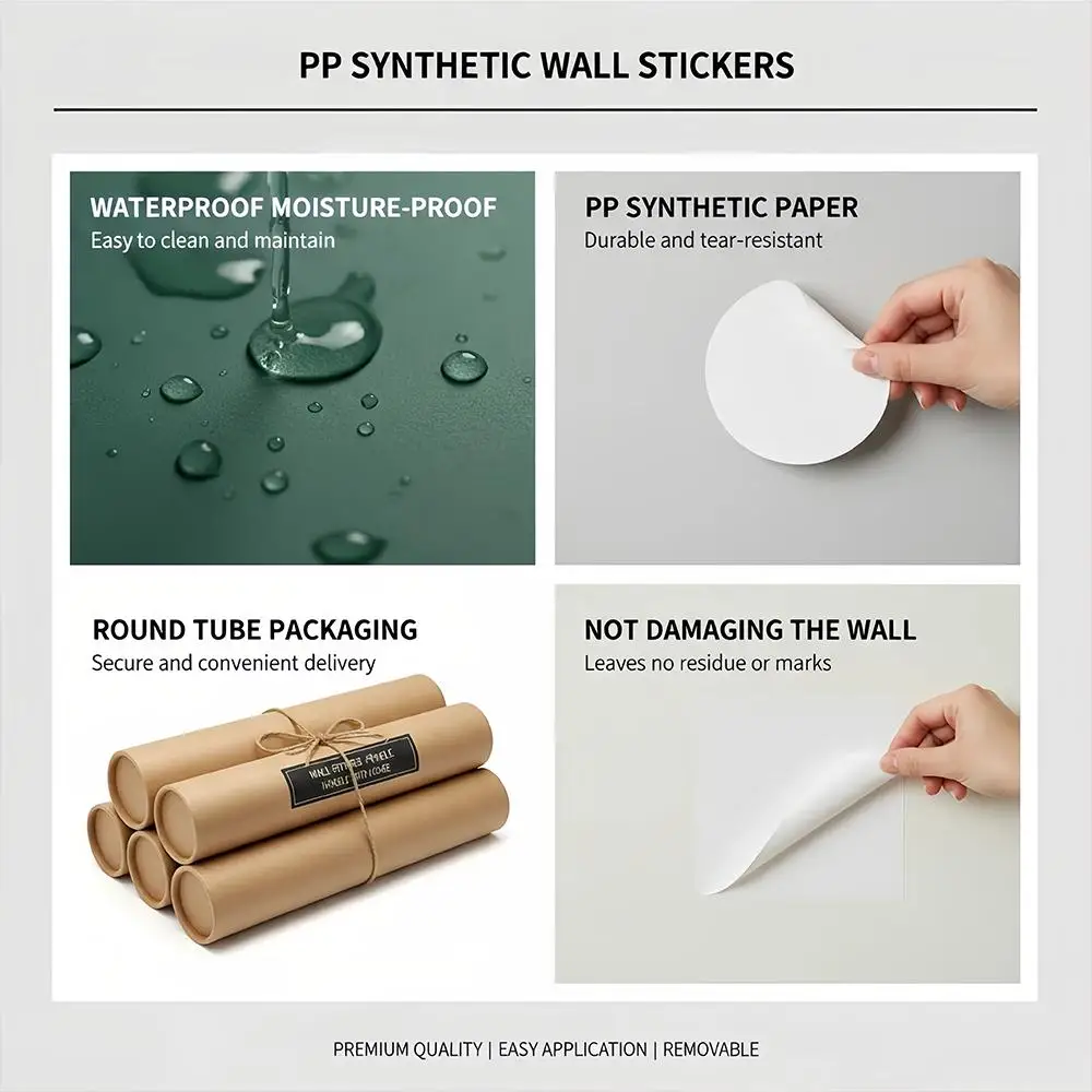 Game Atmospheric S-Stray Poster Self Adhesive Waterproof PP Wall Sticker, Bedroom Home Decor Gift