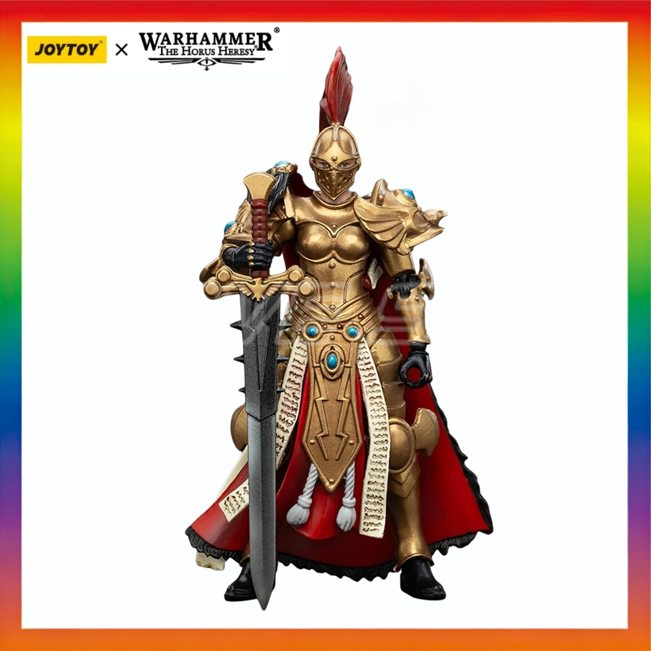 

В наличии оригинальная фигурка JOYTOY Warhammer 40K Sisters of SilenceWhite Falcons Vigilator CadreVigilator Mistress 1/18