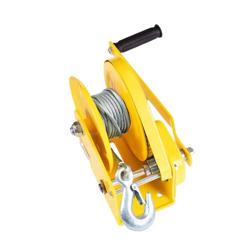 

Factory Outlet Portable Webbing Manual Winch Removable Hand Winch for Lifting