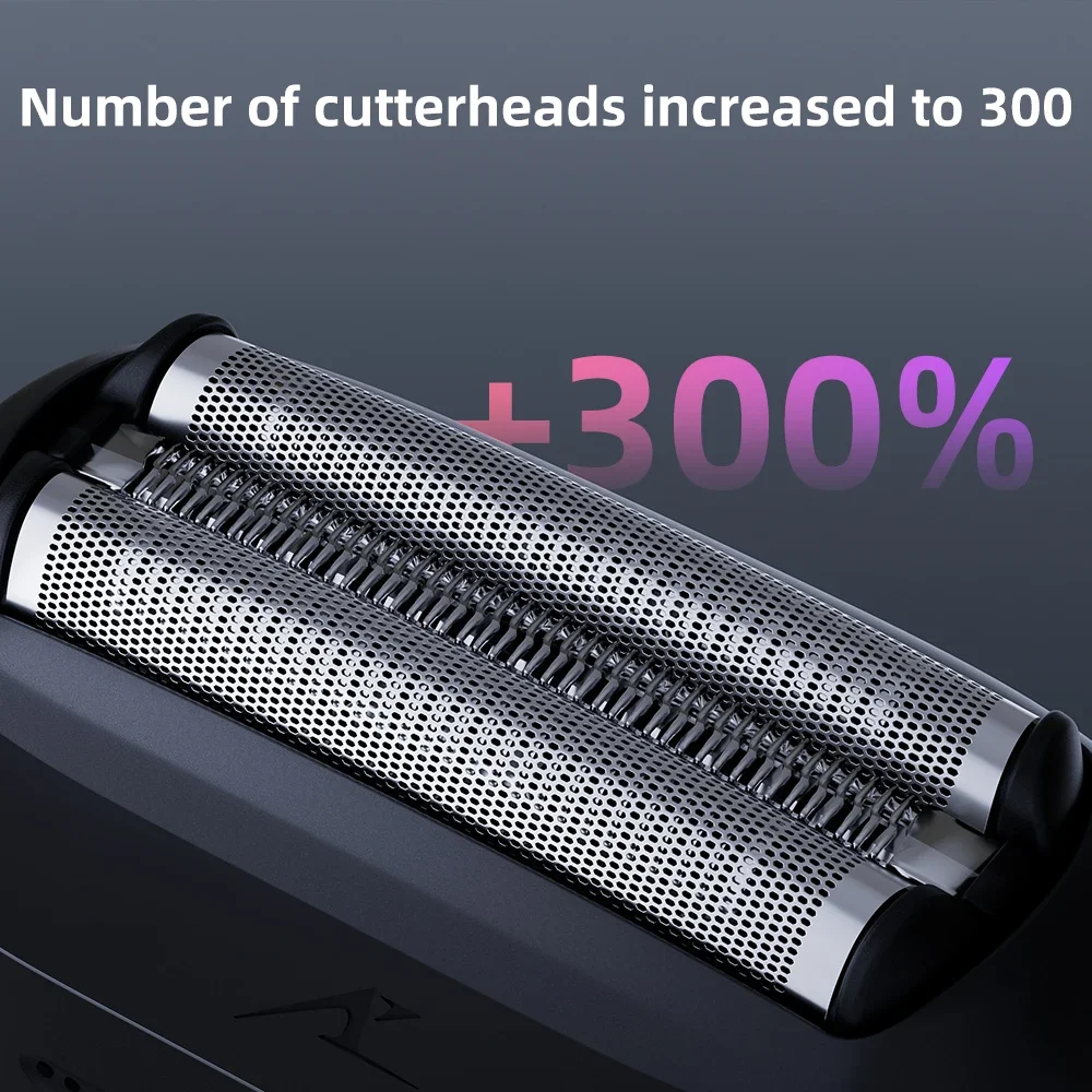 ماكينة حلاقة يمين للسفر من باناسونيك للنساء ماكينة حلاقة كهربائية محمولة مع شحن USB-C نظام قطع 3 شفرات للجافة أو الرطبة