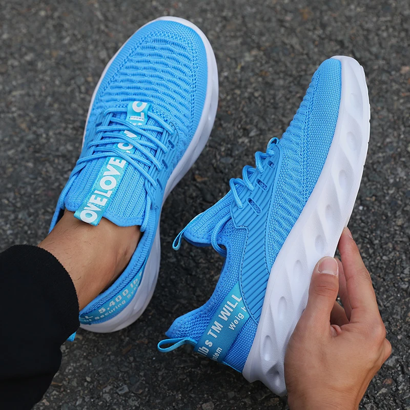 2026 Herren Tennisschuhe Luftdurchlässiges Mesh Leichte Rutschfeste Sneaker Gym Sportschuhe Männer Trainingsschuhe Chaussure Homme – Detail 9