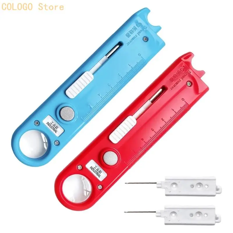 Clothing Care Needle Aid with Lens Window and Threading Guide D0LD