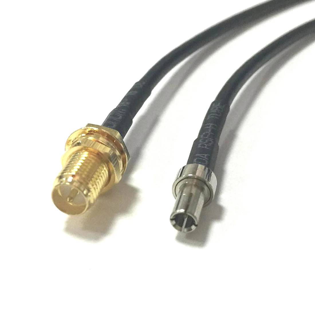 Cable de módem inalámbrico RP-SMA, conector hembra, interruptor de tuerca TS9, enchufe macho RG174, Cable de 20cm, 8 pulgadas, envío rápido