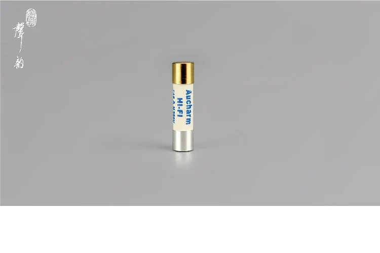 ใหม่ LHY เสียงละลายช้าเงินสเตอร์ลิง Gold-Plated ฟิวส์ Aucharm HIFI ฟิวส์ CD เครื่องขยายเสียง AMP เสียง 5x20MM