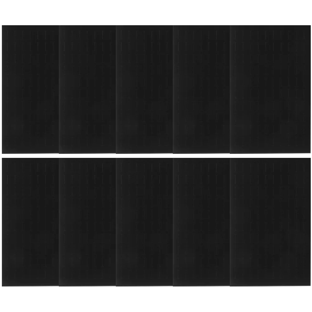 

10 Pcs Jewelry Box Pad Sponge Ear Insert Earring Holder Tray Black Display Lightweight Practical Storage ganizer for Rings
