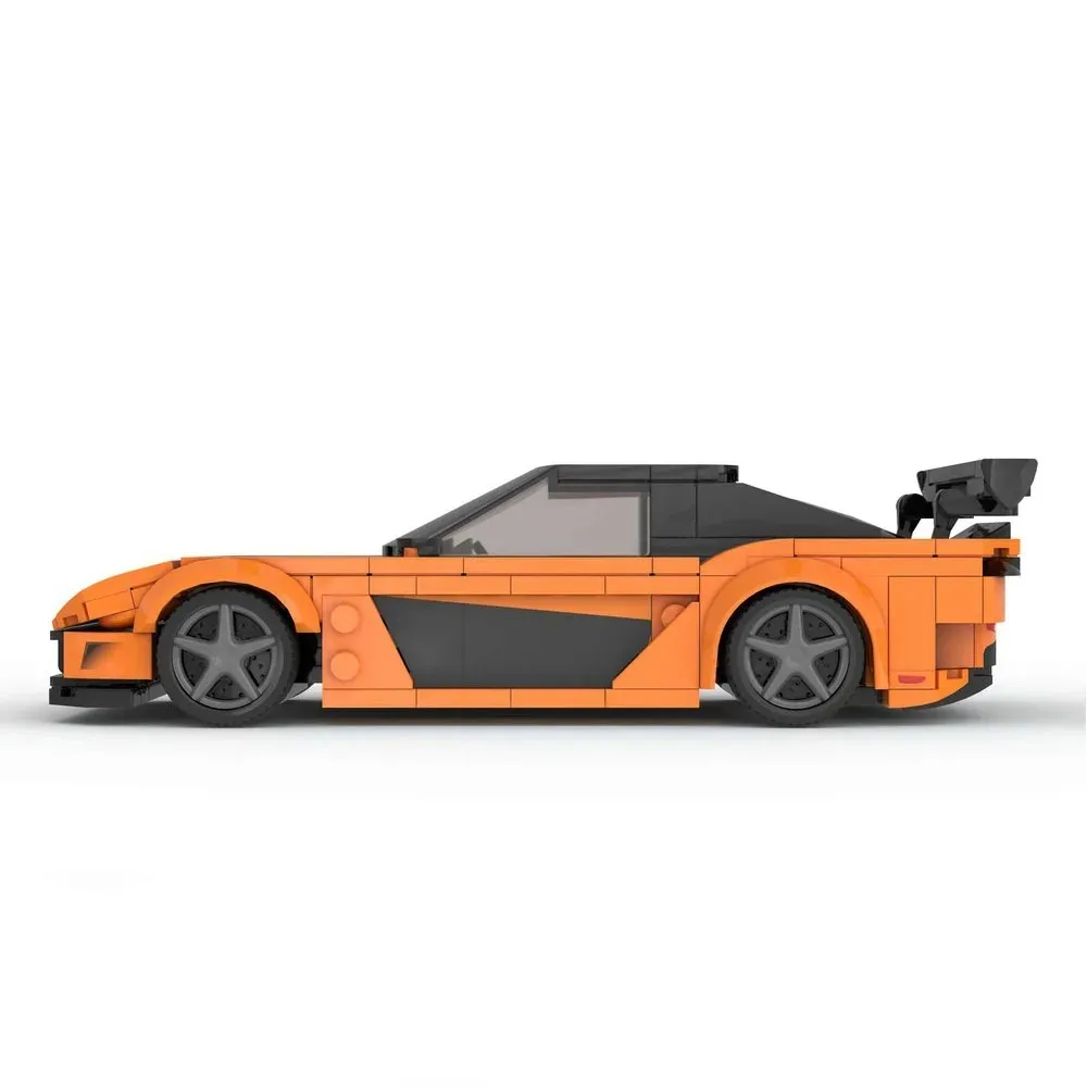 Poladeer 314PCS Han's RX-7 Veilside Fortune Custom Assembled Educational Building Blocks Toys Ornaments Birthday Holiday Gifts