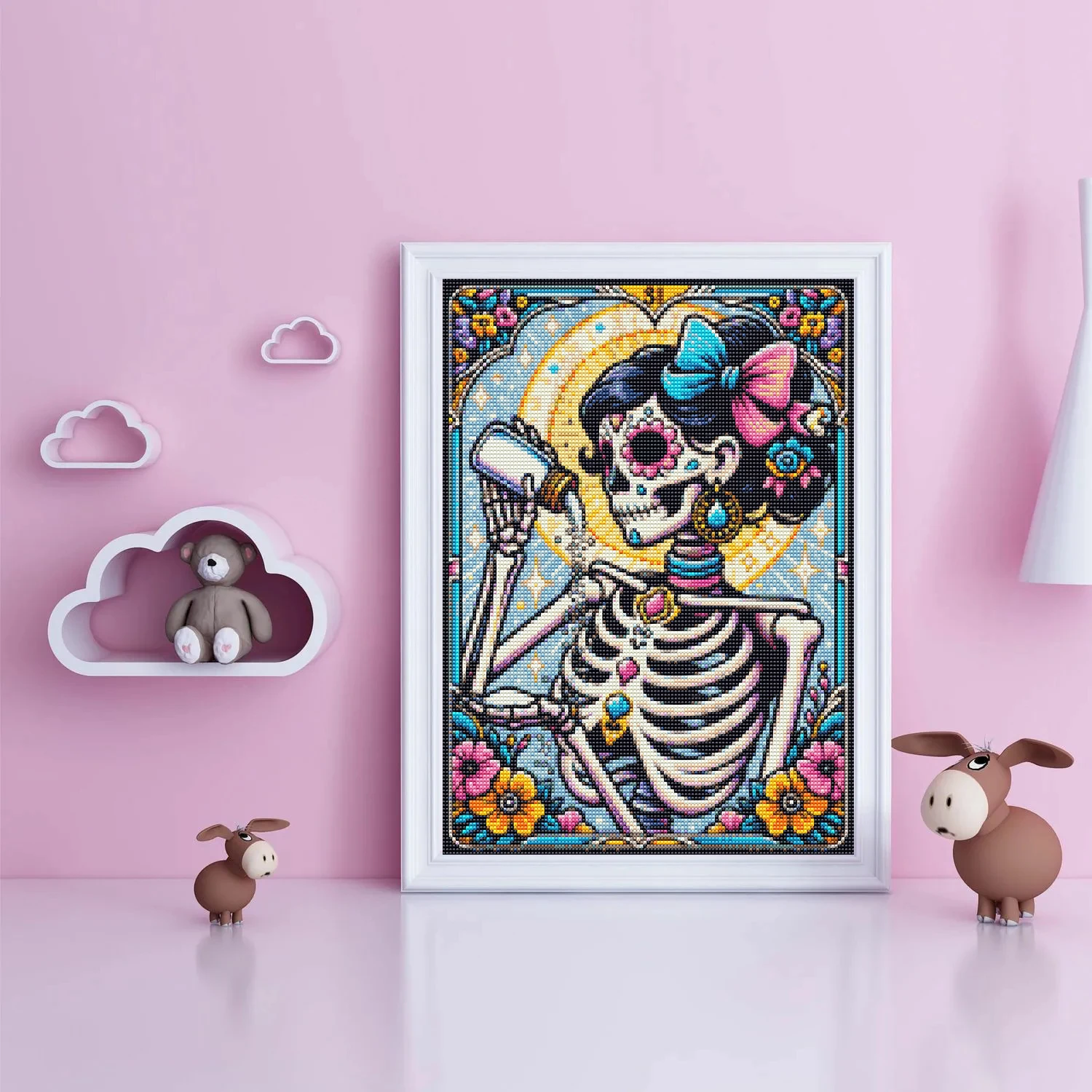 Tarot Art Diamond Painting Adult Skull Women Diamond Mosaic Embroidery Full Square/Round DIY Fashion Home Decoration New Series