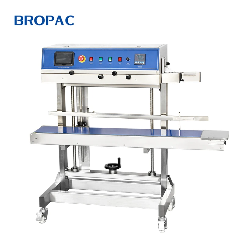 Automatic Vertical Band Sealer Food Packaging Pouch Bag Heat Sealing
