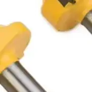 /4pcs /6mm /Round Over Router Bit Set Carbide Tipped Bead Edge Forming Cutter For Woodworking Plywood Hardwood Softwood Tools