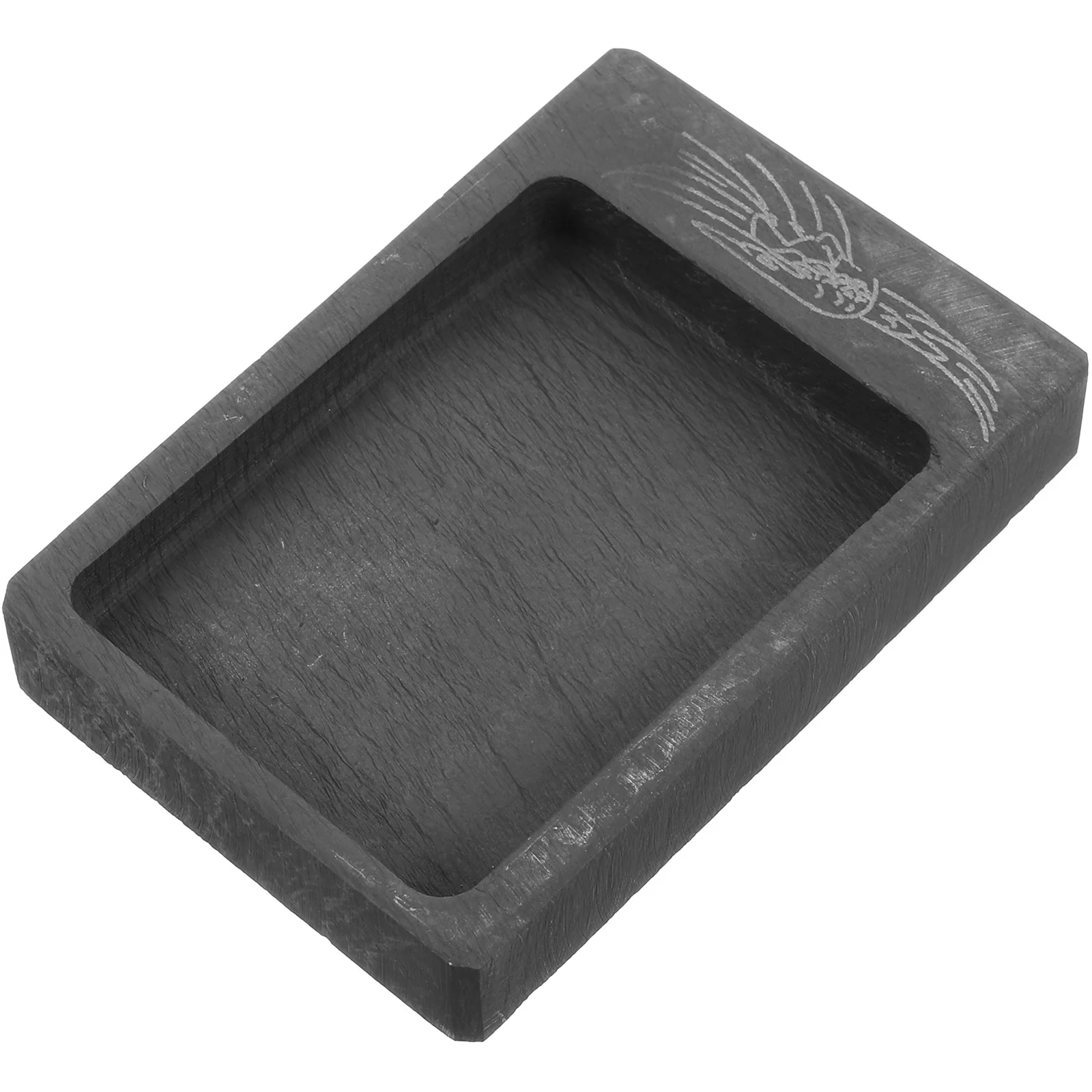 

Mini Exquisite Retro Stone Calligraphy Inkslab For Writing Drawing Grinding Chinese Art Painting Preserve