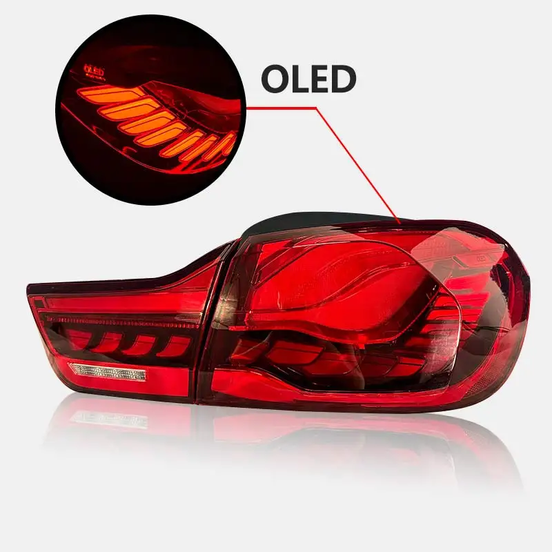 

J ONE BMW 4 Series M4 2013-2020 OLED GTS Dragon Scale Tail Light LED Steering Brake Daytime Running Light F32 F33 F36 F82 F83