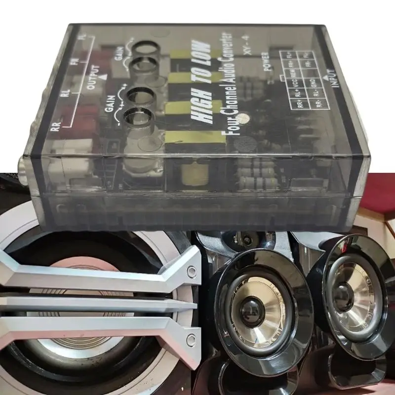G7NA High Performances Car Sound Bass with 4 Channel Input & Output Converter