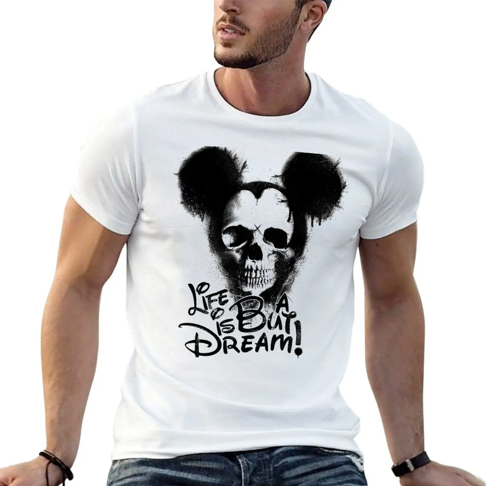 

Life is but a dream T-Shirt man t shirt graphic anime t shirts for man T-Shirt